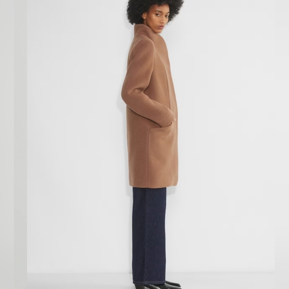 Wilfred Cocoon Wool Cashmere Coat - Size XS - Picture 3 of 16